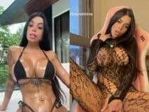 Jaiane Limma batendo siririca usando lingerie provocante 240x180 1