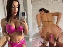 Jessica Pacheco fodendo de quatro com seu parceiro ate ganhar leite na bunda 240x180 1